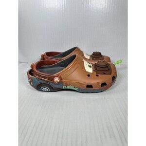 Size 8M/10W Crocs Cars Classic Clog Mater Tow Hook Disney Pixar 209371-0DA NEW